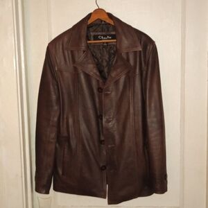 Custom leather jacket